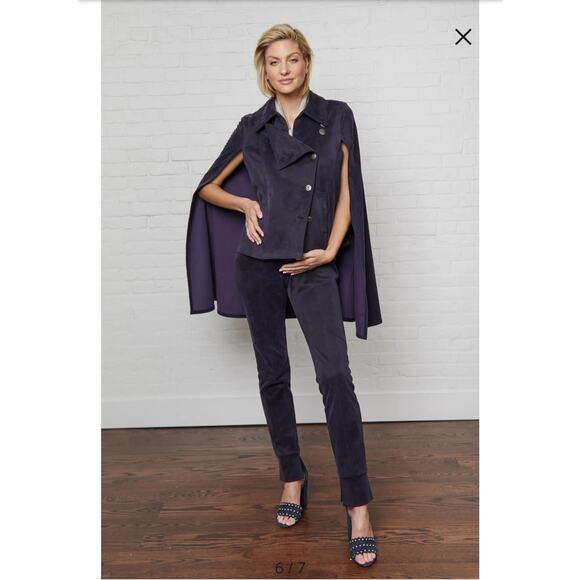 Emilia George half-zip “Georgina Cape Jacket” NWT SOLD OUT! - Picture 4 of 6